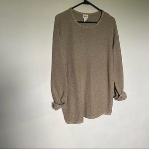 Vintage Neiman Marcus lurex metallic sweater (binA)